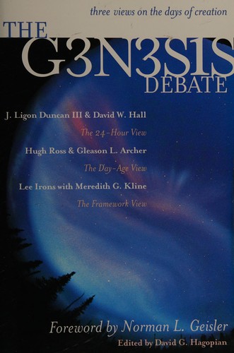 Cover for The G3n3sis debate