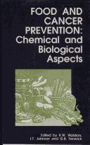 Cover for Food and cancer prevention
