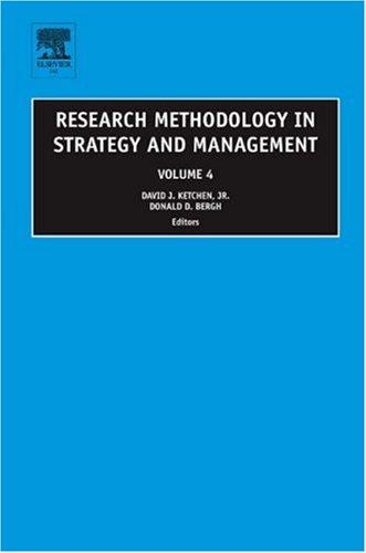 Cover for Research Methodology in Strategy and Management