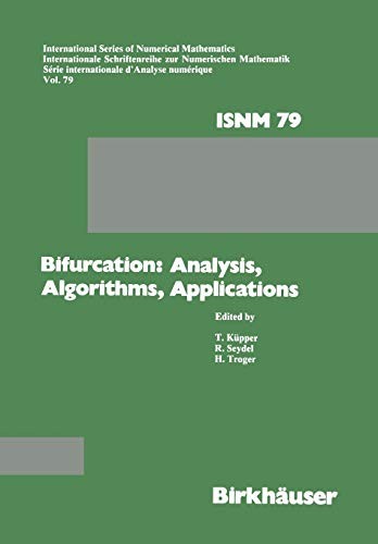 Cover for Bifurcation : Analysis, Algorithms, Applications