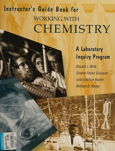 Cover for Instructor's guide book for working with chemistry