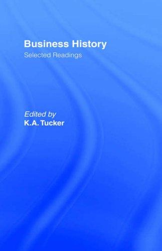 Cover for Business history