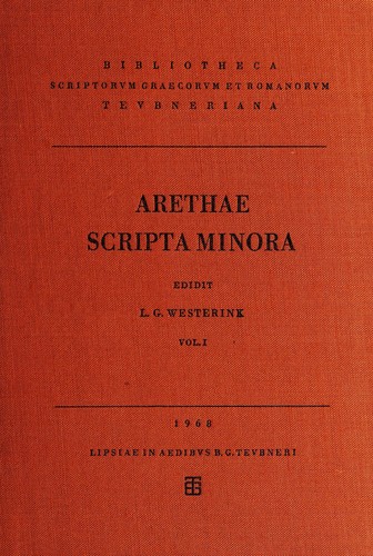 Cover for Scripta minora