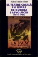 Cover for El teatre català en temps de guerra i revolució (1936-1939)