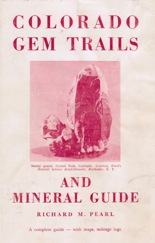 Cover for Colorado gem trails and mineral guide.
