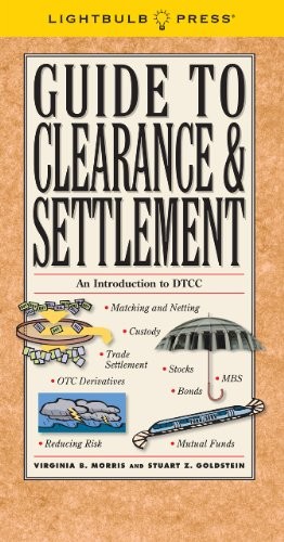Cover for Guide to clearance & settlement