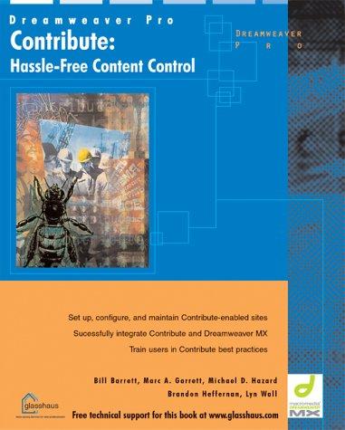 Cover for Contribute