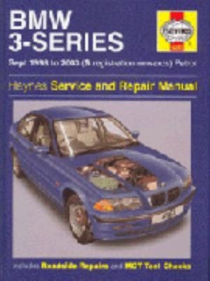 Cover for BMW 3Series Petrol Service and Repair Manual Sept 1998 to 2003 S Registration Onwards Petrol