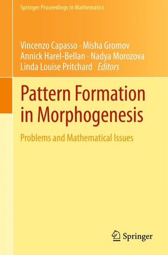 Cover for Pattern Formation in Morphogenesis