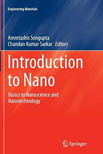 Cover for Introduction to Nano