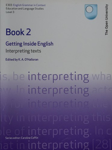Cover for English grammar in context