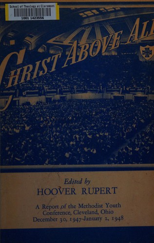 Cover for Christ above all