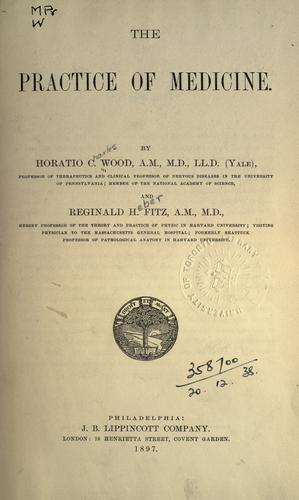 Cover for The practice of medicine.