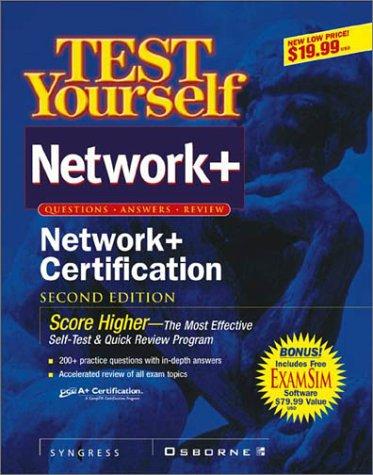 Cover for Test Yourself Network+ Certification, Second Edition