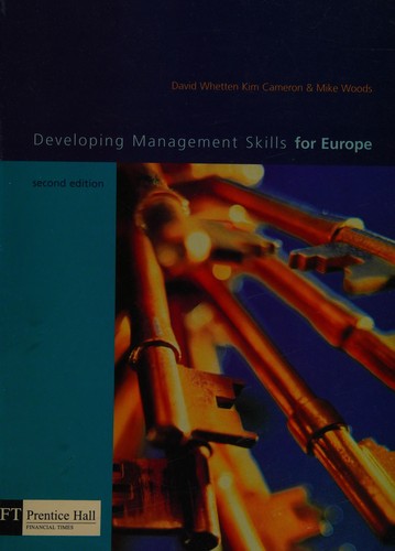 Cover for Developing management skills for Europe