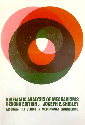 Cover for Kinematic analysis of mechanisms.