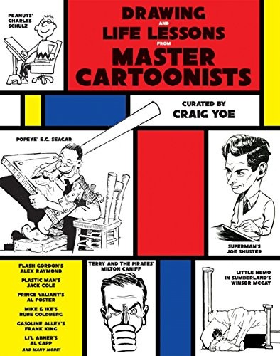 Cover for Drawing and Life Lessons from Master Cartoonists