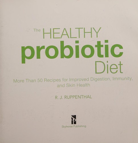 Cover for Healthy Probiotic Diet