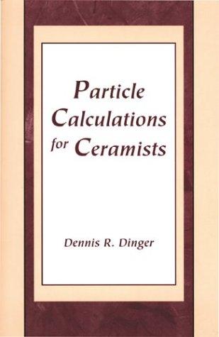 Cover for Particle Calculations for Ceramists