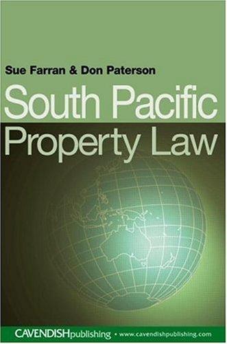 Cover for South Pacific property law
