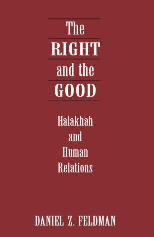 Cover for The right and the good