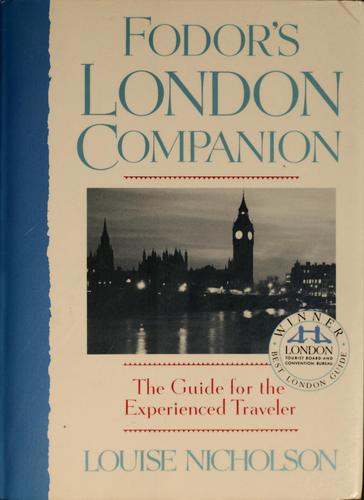 Cover for Fodor's London companion