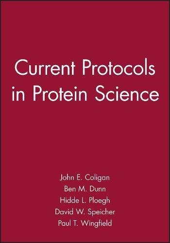 Cover for Current protocols in protein science