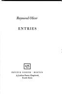 Cover for Entries