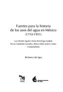 Cover for Demografía histórica y conflictos por el agua