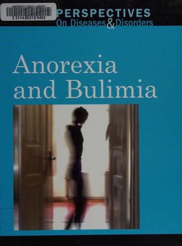 Cover for Anorexia and bulimia