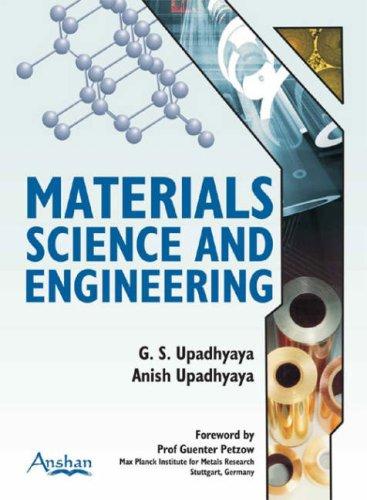 Cover for Material Science and Engineering