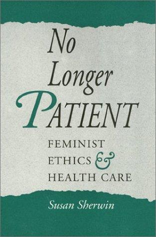 Cover for No longer patient