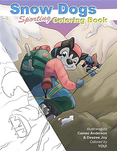 Cover for Snow Dogs ColoringBook