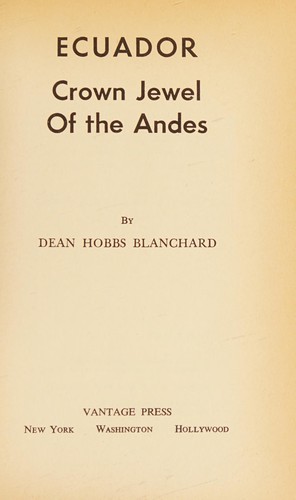Cover for Ecuador
