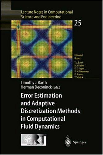 Cover for Error Estimation and Adaptive Discretization Methods in Computational Fluid Dynamics