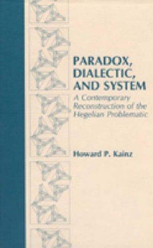 Cover for Paradox, dialectic, and system