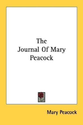 Cover for The Journal Of Mary Peacock