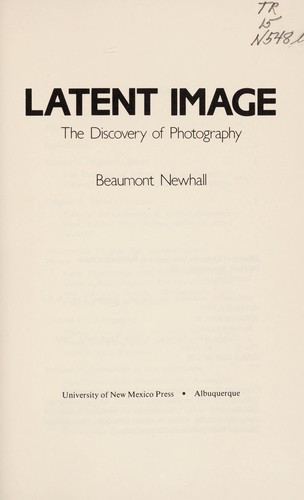 Cover for Latent image