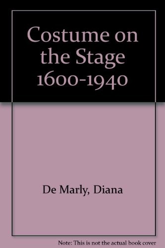 Cover for Costume on the stage, 1600-1940