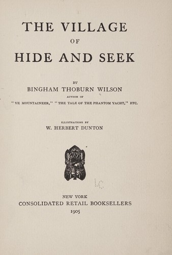 Cover for The village of Hide and seek