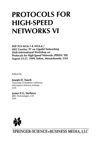 Cover for Protocols for High-Speed Networks VI