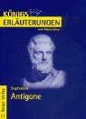 Cover for Antigone. Erläuterungen und Materialien.