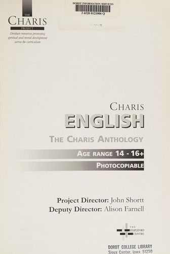 Cover for Charis English