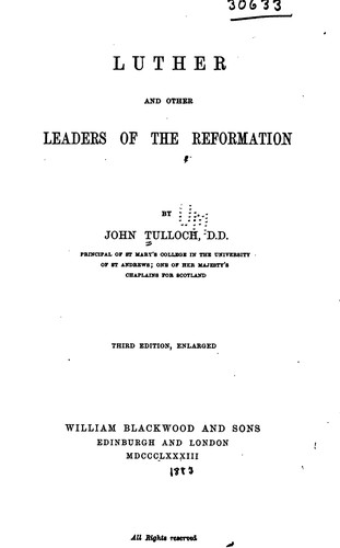 Cover for Luther