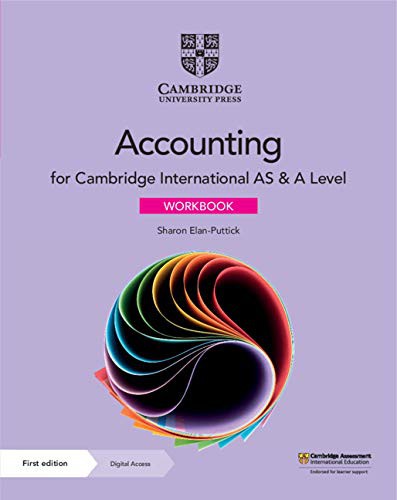 Cover for Cambridge International AS & A Level Accounting Workbook with Digital Access