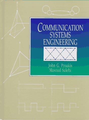 Cover for Communication systems engineering