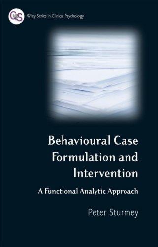 Cover for Behavioral Case Formulation and Intervention