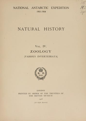 Cover for Natural history.