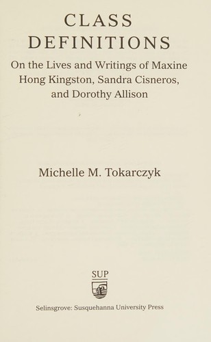 Cover for Class definitions