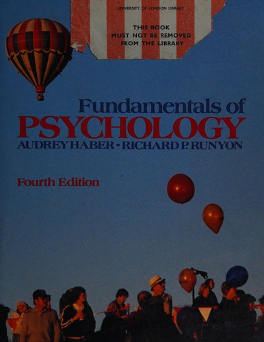 Cover for Fundamentals of psychology